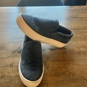 Stylish Navy Slip-On Sneakers